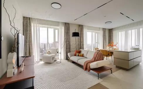 4-КОМН. КВАРТИРА С ОТДЕЛКОЙ 121 М² НА 18 ЭТАЖЕ
