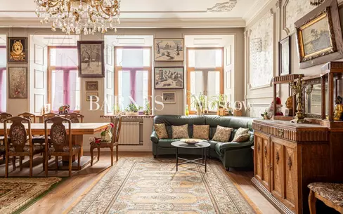 5-КОМН. КВАРТИРА С ОТДЕЛКОЙ 190 М² НА 3 ЭТАЖЕ