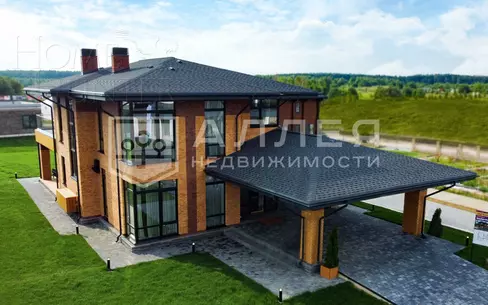 2-этажный коттедж 354.7 м² с отделкой