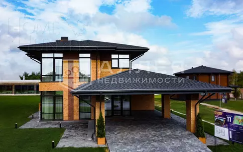 2-этажный коттедж 354.7 м² с отделкой