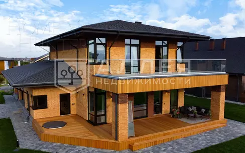 2-этажный коттедж 354.7 м² с отделкой