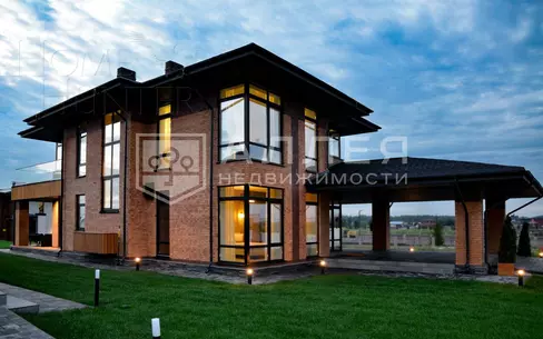 2-этажный коттедж 354.7 м² с отделкой