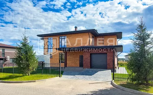 2-этажный коттедж 244.5 м² без отделки