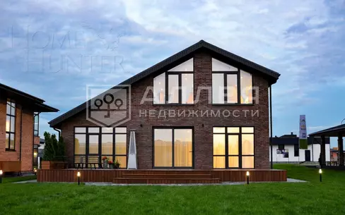 2-этажный коттедж 271 м² с отделкой