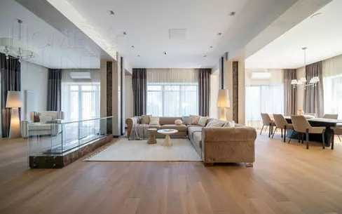 2-этажный коттедж 593 м² с отделкой