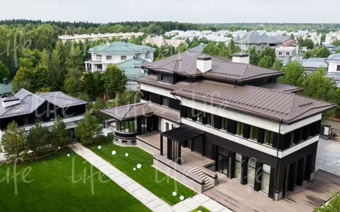 2-этажный коттедж 1 269 м² без отделки