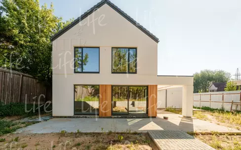 2-этажный коттедж 350 м² без отделки