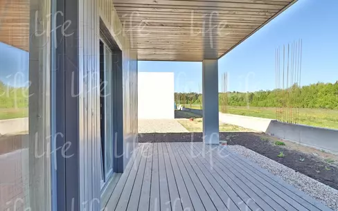 1-этажный коттедж 190 м² без отделки