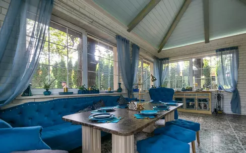 3-этажный коттедж 1 162 м² с отделкой