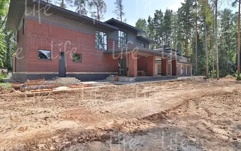2-этажный коттедж 460 м² без отделки
