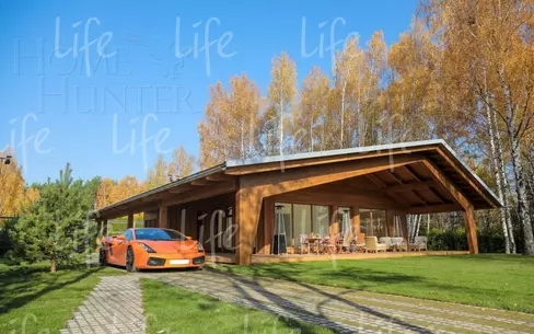 1-этажный коттедж 330 м² с отделкой