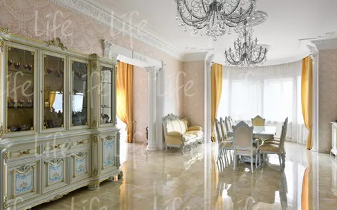 3-этажный коттедж 750 м² с отделкой