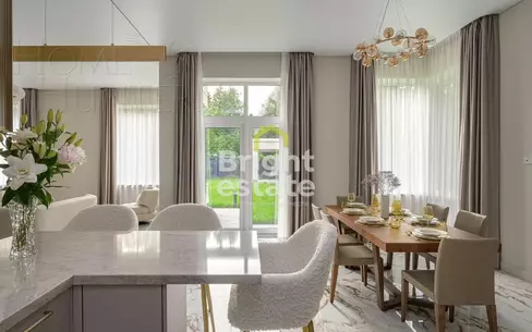 2-этажный коттедж 350 м² с отделкой