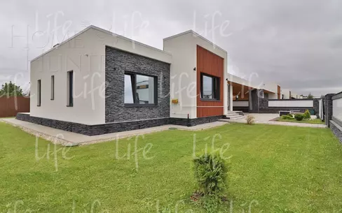 1-этажный коттедж 170 м² с отделкой