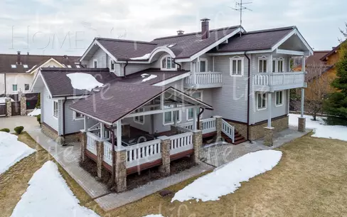 2-этажный коттедж 392 м² с отделкой