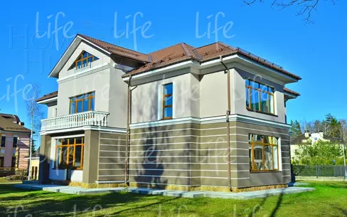 2-этажный коттедж 602 м² с отделкой