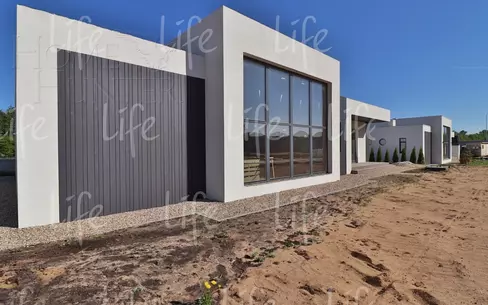 1-этажный коттедж 190 м² без отделки