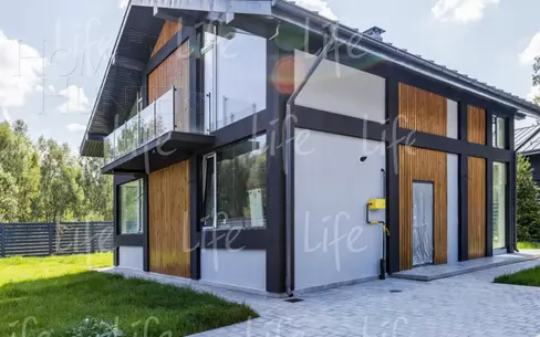 2-этажный коттедж 230 м² без отделки