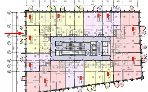 3-КОМН. КВАРТИРА БЕЗ ОТДЕЛКИ 60.7 М² НА 8 ЭТАЖЕ
