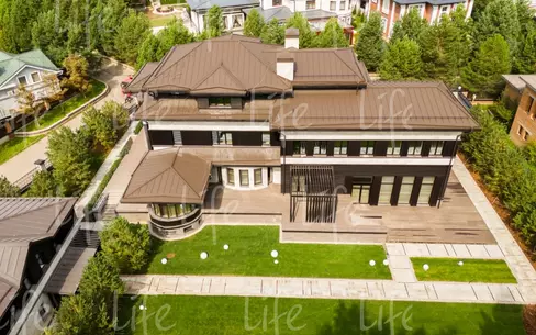 2-этажный коттедж 1 269 м² без отделки