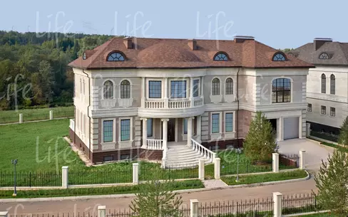 2-этажный коттедж 1 323 м² без отделки