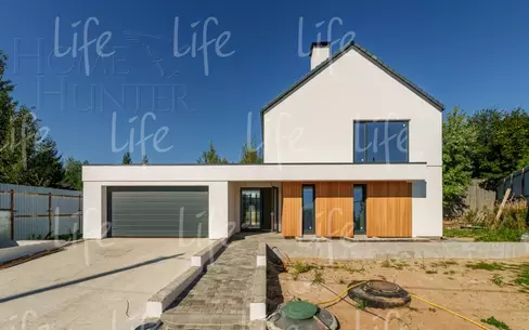 2-этажный коттедж 350 м² без отделки