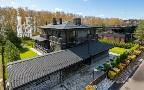 2-этажный коттедж 950 м² с отделкой