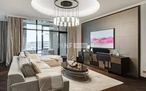 3-КОМН. КВАРТИРА С ОТДЕЛКОЙ 130 М² НА 8 ЭТАЖЕ