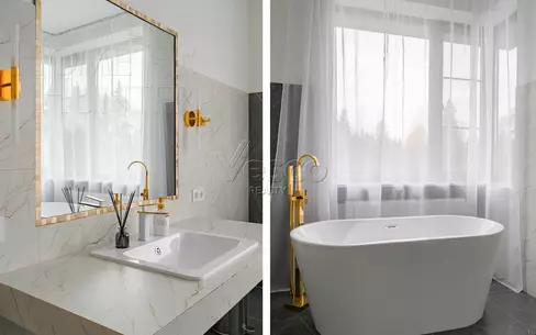 2-этажный коттедж 312 м² с отделкой