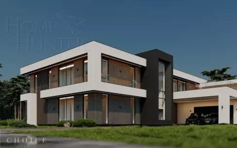 2-этажный коттедж 900 м² без отделки