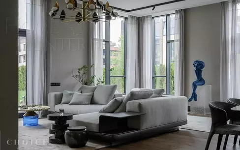 3-этажный таунхаус 310 м² с отделкой