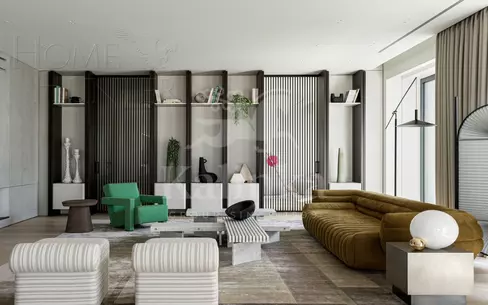 5-КОМН. КВАРТИРА С ОТДЕЛКОЙ 296 М² НА 35 ЭТАЖЕ