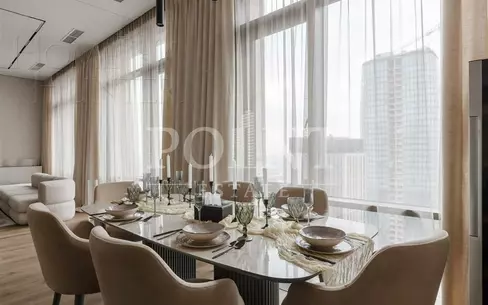 4-КОМН. ПЕНТХАУС С ОТДЕЛКОЙ 146 М² НА 42 ЭТАЖЕ