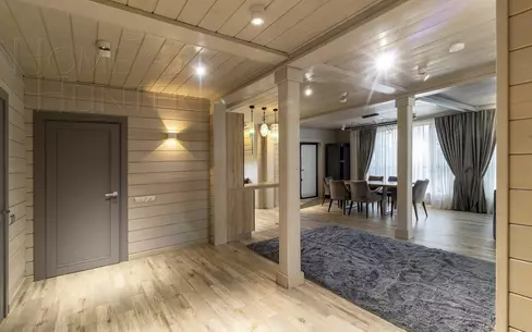 2-этажный коттедж 330 м² с отделкой