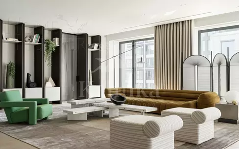 5-КОМН. КВАРТИРА С ОТДЕЛКОЙ 296 М² НА 35 ЭТАЖЕ