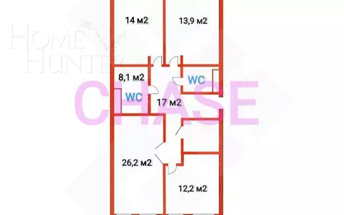4-КОМН. КВАРТИРА С ОТДЕЛКОЙ 113.3 М² НА 5 ЭТАЖЕ
