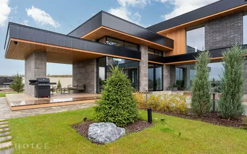 2-этажный коттедж 283 м² с отделкой