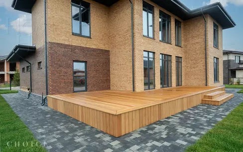 2-этажный коттедж 244.5 м² без отделки