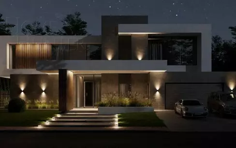 2-этажный коттедж 650 м² без отделки