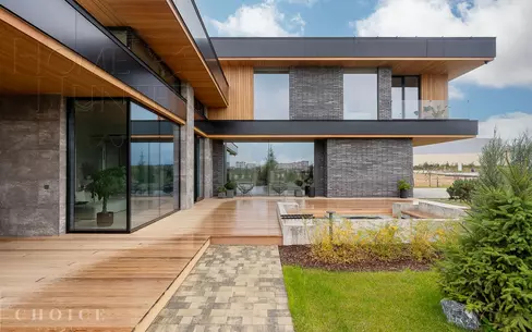 2-этажный коттедж 283 м² с отделкой