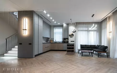 2-этажный коттедж 354.7 м² с отделкой