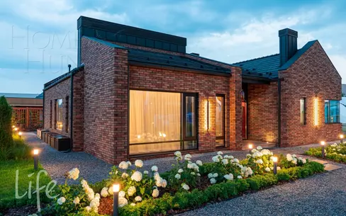 1-этажный коттедж 217 м² с отделкой