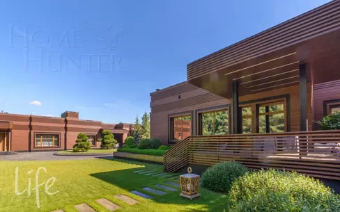 1-этажный коттедж 600 м² с отделкой