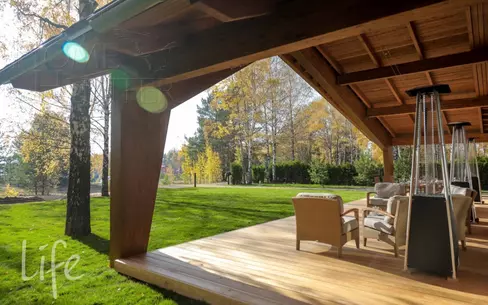 1-этажный коттедж 330 м² с отделкой