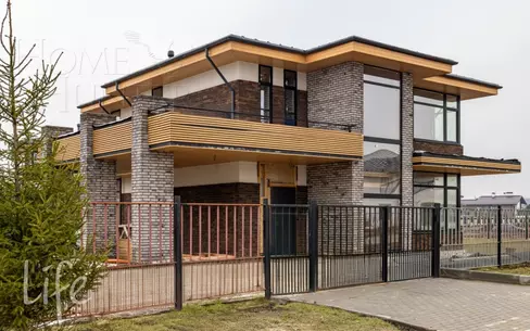 2-этажный коттедж 260 м² без отделки