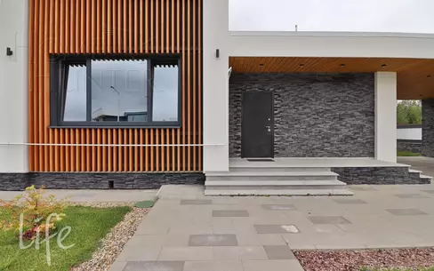 1-этажный коттедж 170 м² с отделкой