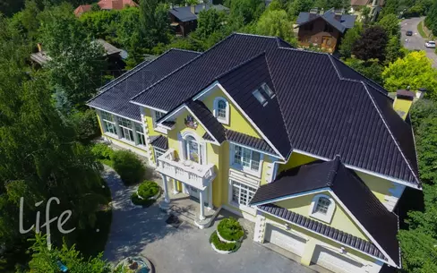 2-этажный коттедж 800 м² с отделкой