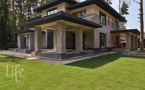 2-этажный коттедж 460 м² без отделки