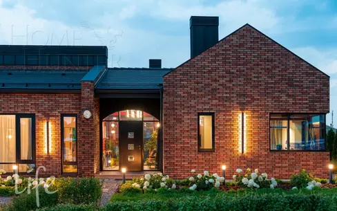 1-этажный коттедж 217 м² с отделкой