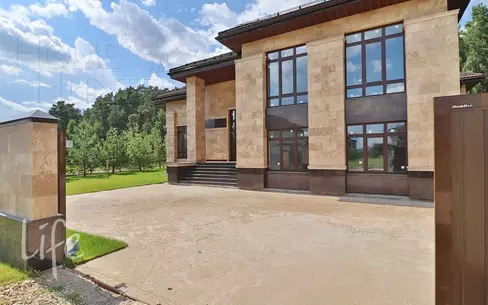 2-этажный коттедж 596 м² без отделки